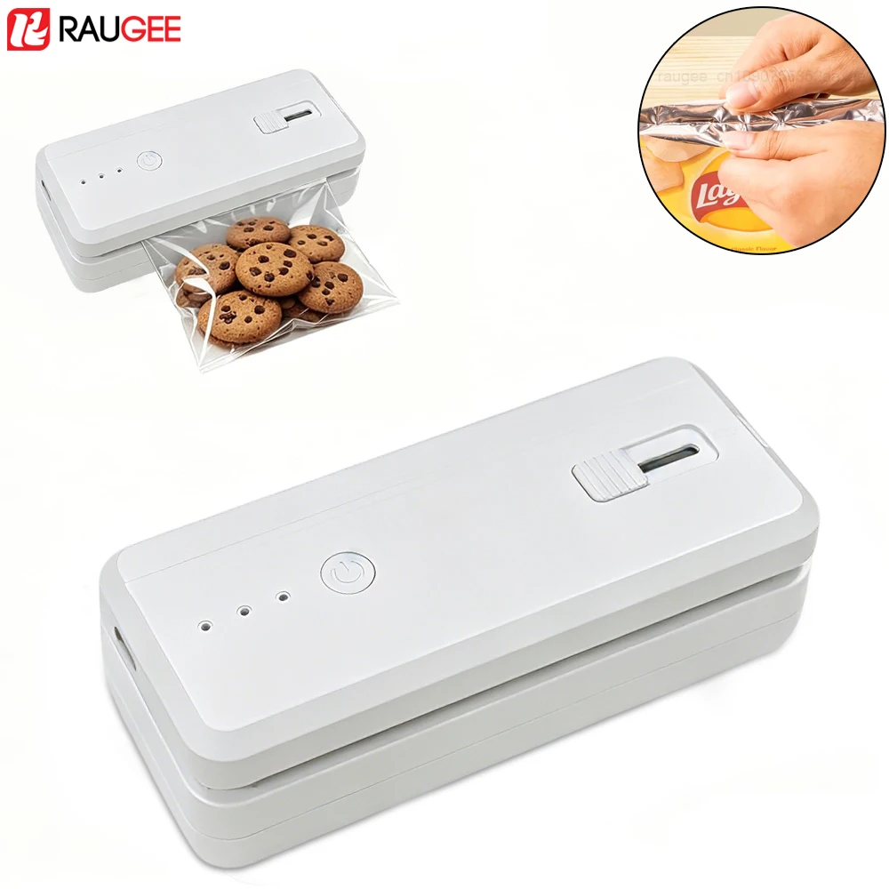 Mini Bag Sealer Portable Bag Sealer Rechargeable Adjustable Packaging Thermal Sealing Machine for Food Storage Snack Bag Home
Mini Bag Sealer Portable Bag Sealer Rechargeable Adjustable Packaging Thermal Sealing Machine for Food Storage Snack Bag Home