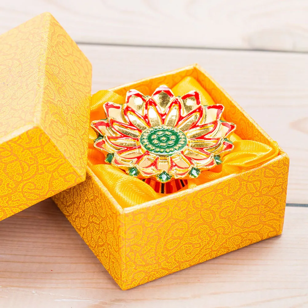 1pc Alloy Anti-Slip Lotus Design For Votive Buddhism Holder Buddhism Butter Lamp Decorative Gift Holder
1pc Alloy Anti-Slip Lotus Design For Votive Buddhism Holder Buddhism Butter Lamp Decorative Gift Holder
