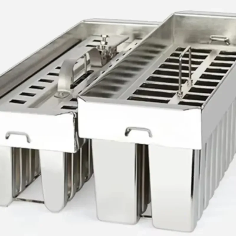 Commercial stainless steel material popsicle mold ice cream lollipop mold, with drawings custom size CE standard
Commercial stainless steel material popsicle mold ice cream lollipop mold, with drawings custom size CE standard