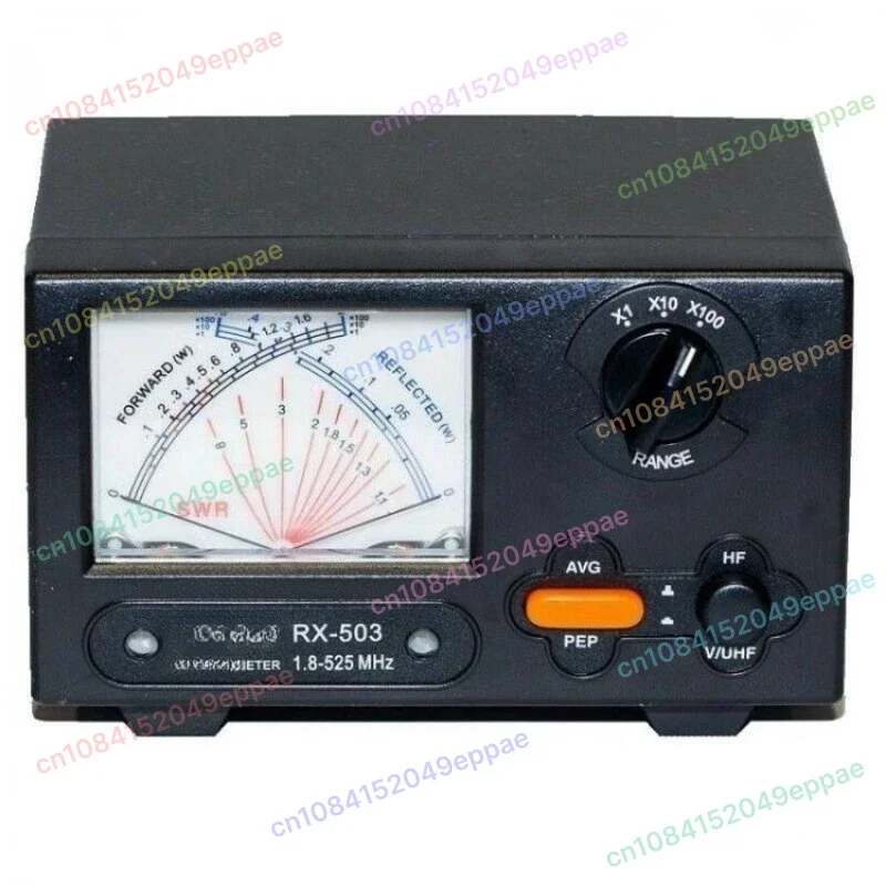 RX-503 Standing Wave Meter, Short Wave UV Power Meter SWR Meter RX503 1.8-525 Mhz
RX-503 Standing Wave Meter, Short Wave UV Power Meter SWR Meter RX503 1.8-525 Mhz