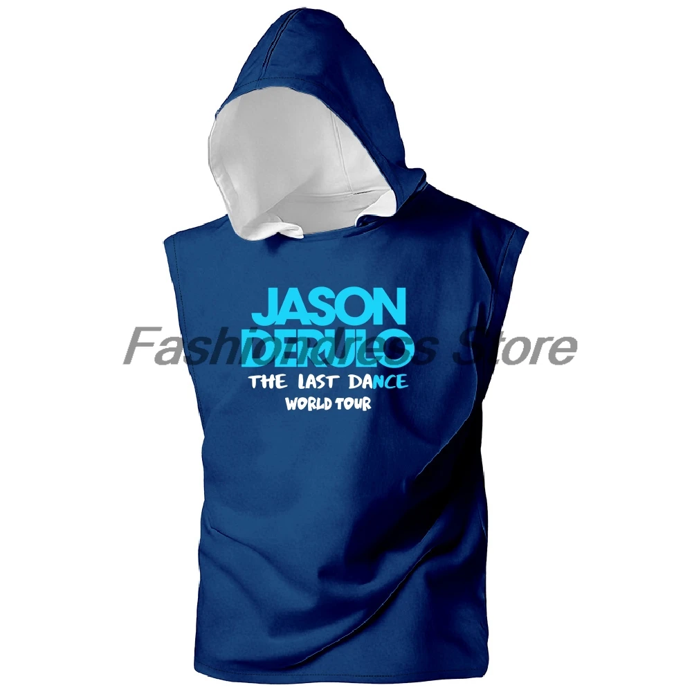 Jason Derulo Last Dance World Tour 2026 Sleeveless Hoodie Women Men Outdoor Hooded Tank Tops Unisex Sport Gym Vest
Jason Derulo Last Dance World Tour 2026 Sleeveless Hoodie Women Men Outdoor Hooded Tank Tops Unisex Sport Gym Vest