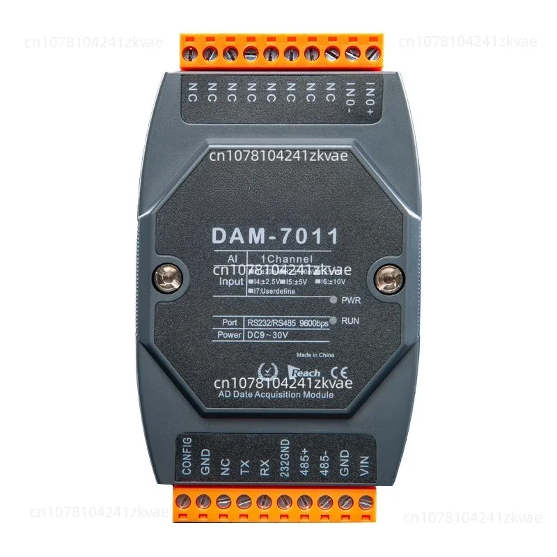 DAM-7041 4-канальный интеллектуальный аналоговый входной модуль сбора данных Modbus напряжение
DAM-7041 4-канальный интеллектуальный аналоговый входной модуль сбора данных Modbus напряжение