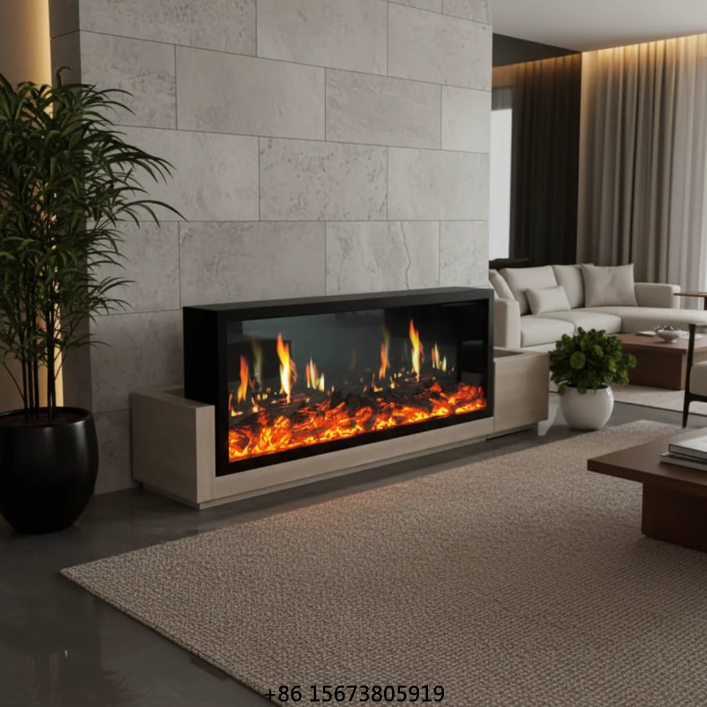 LCD Electric Fireplace Insert - Flame Effect With Real Flames, Adjustable Heating, Multi-Color Flames, Remote Control
LCD Electric Fireplace Insert - Flame Effect With Real Flames, Adjustable Heating, Multi-Color Flames, Remote Control