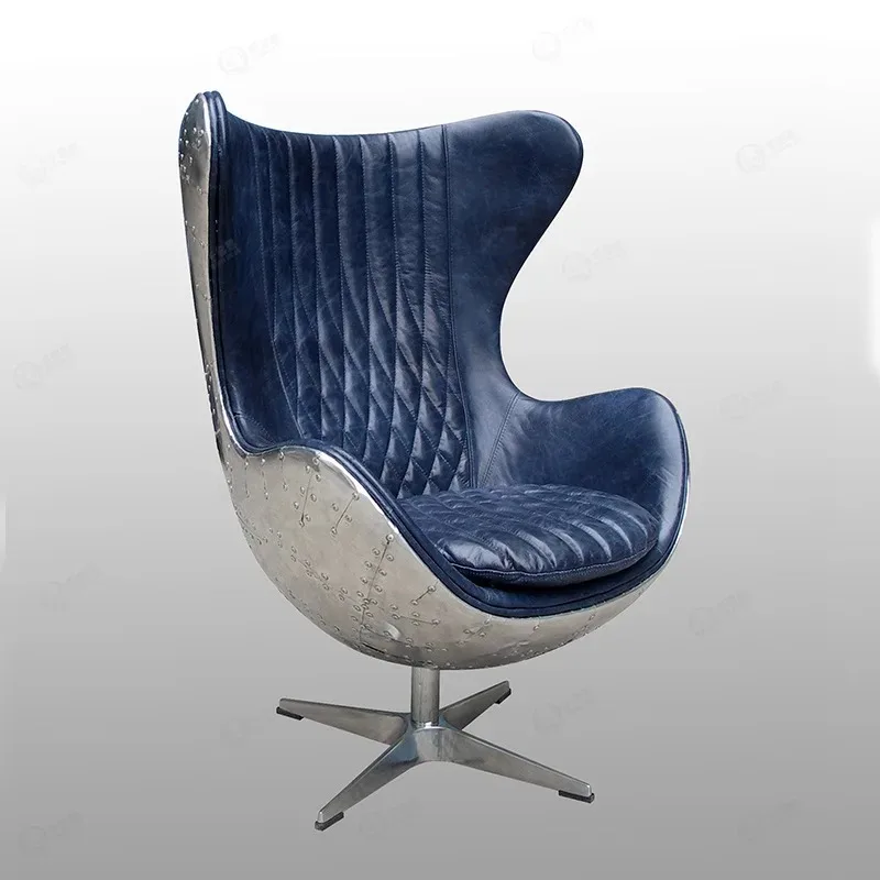 Eggshell Chair Swivel Chair Office Computer Cow Fur Creative Aluminum Leather
Eggshell Chair Swivel Chair Office Computer Cow Fur Creative Aluminum Leather