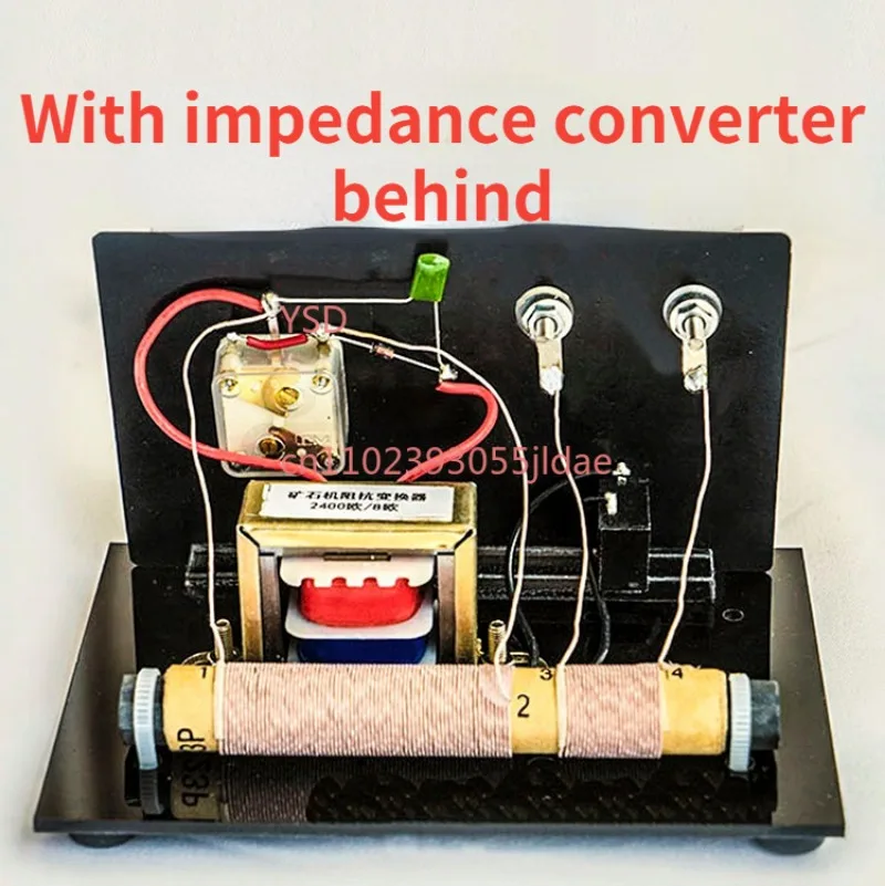 Portable Ore Radio Assembly Parts Dual Loop Antenna Impedance Converter Module
Portable Ore Radio Assembly Parts Dual Loop Antenna Impedance Converter Module