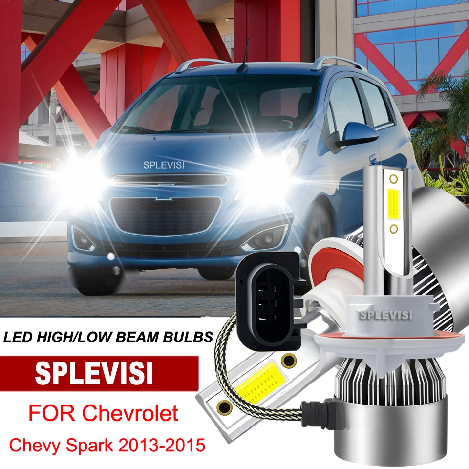 2x9008/H13 Headlamp Headlight LED Bulbs White 300% Brightness Replacement Bulb For Chevrolet Chevy Spark 2013-2015 HHR 2006-2011
2x9008/H13 Headlamp Headlight LED Bulbs White 300% Brightness Replacement Bulb For Chevrolet Chevy Spark 2013-2015 HHR 2006-2011