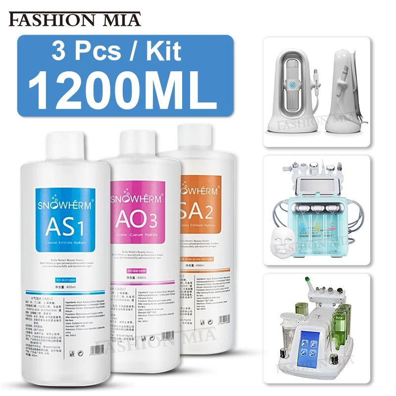 1200ML Dermabrasion Hydrofacial Liquid Solution Facial Skin Care Aqua Peeling Serum AS1 SA2 AO3 Facial Skin Care Deep Cleaning
1200ML Dermabrasion Hydrofacial Liquid Solution Facial Skin Care Aqua Peeling Serum AS1 SA2 AO3 Facial Skin Care Deep Cleaning