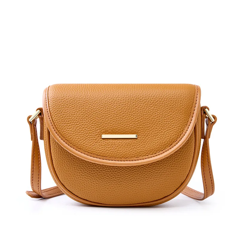 Top Layer Cowhide Casual Women's Bag 2024 Trend Mobile Phone Saddle Small Purse Light Luxury Mini Crossbody Shoulder Ppckets
Top Layer Cowhide Casual Women's Bag 2024 Trend Mobile Phone Saddle Small Purse Light Luxury Mini Crossbody Shoulder Ppckets