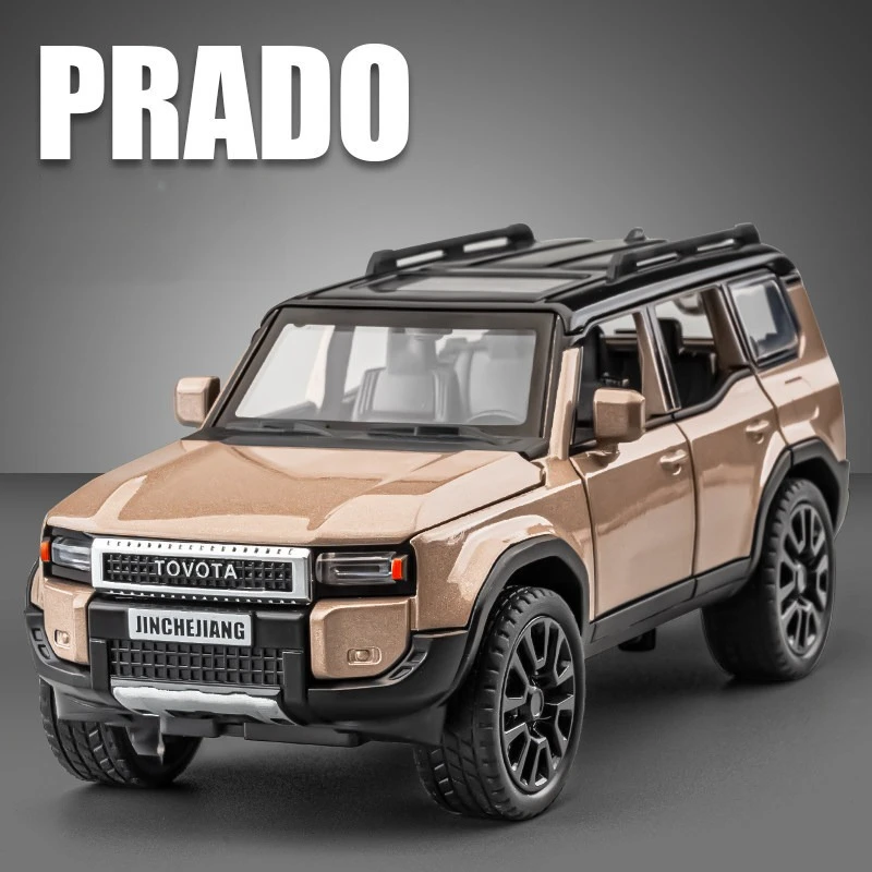 1:32 Prado SUV Car Model Simulation Alloy Diecast Metal Off-road Vehicles Model Sound and Light Toy Gift
1:32 Prado SUV Car Model Simulation Alloy Diecast Metal Off-road Vehicles Model Sound and Light Toy Gift