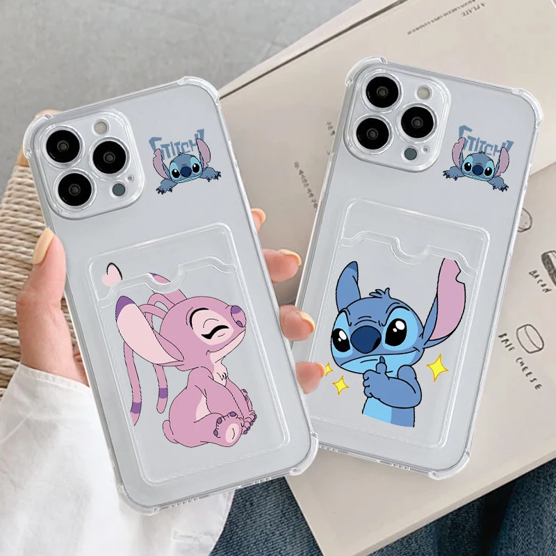 Disney Stitch Cute For iPhone 15 14 13 12 11 XS XR X 8 7 Pro Max Plus Mini Photo Card Bag Transparent Cover Phone Case
Disney Stitch Cute For iPhone 15 14 13 12 11 XS XR X 8 7 Pro Max Plus Mini Photo Card Bag Transparent Cover Phone Case