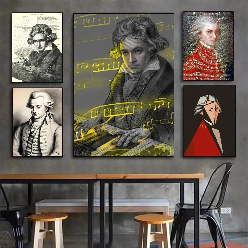 Classic Music M-Mozart Poster Minimalist Easy-Apply Wall Art Stickers with Clean Aesthetic Design for Stylish Home Interiors
Classic Music M-Mozart Poster Minimalist Easy-Apply Wall Art Stickers with Clean Aesthetic Design for Stylish Home Interiors