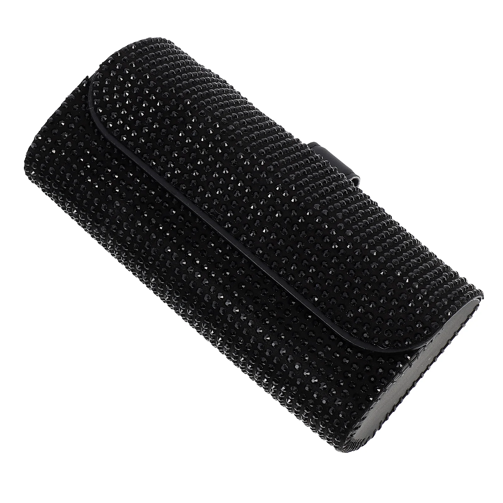 Rhinestone PU Visor Eyeglasses Holder Storage for Car Automobile Glasses Case Creative Design Stable
Rhinestone PU Visor Eyeglasses Holder Storage for Car Automobile Glasses Case Creative Design Stable