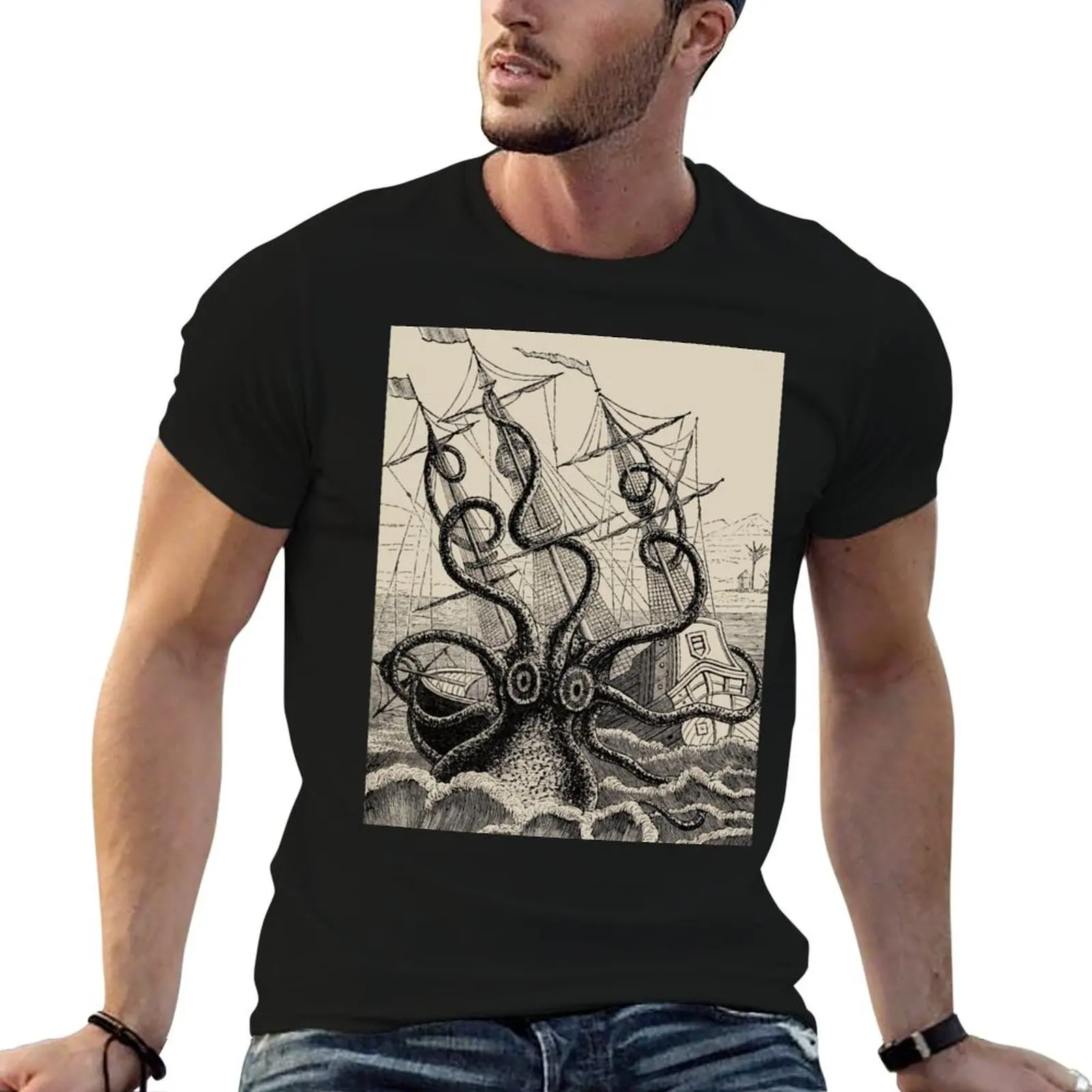shirts for Vintage ship illustration shirt for man t man attacking t vintage T-Shirt graphic Kraken
shirts for Vintage ship illustration shirt for man t man attacking t vintage T-Shirt graphic Kraken
