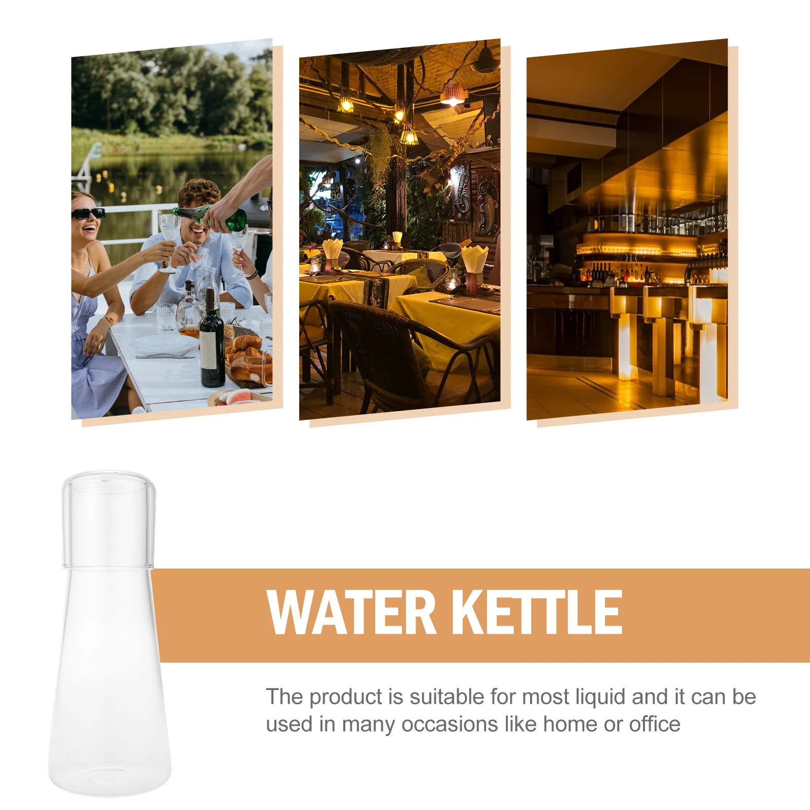 1Set Thickened Glass Cold Water Kettle Large Capacity Water Bottle Household Beverage Holder Party Use
1Set Thickened Glass Cold Water Kettle Large Capacity Water Bottle Household Beverage Holder Party Use