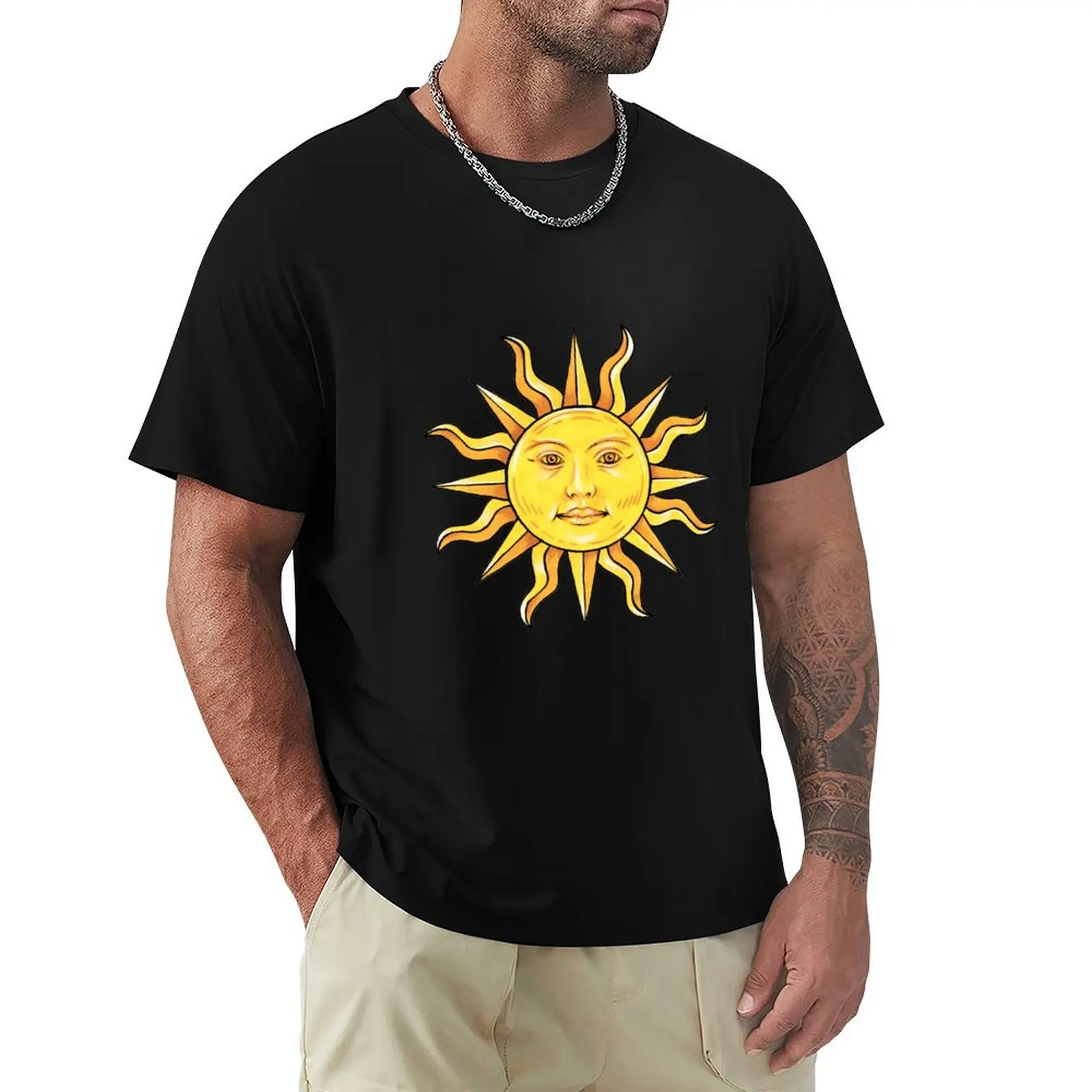 A golden sun in splendour T-Shirt Aesthetic clothing plus size clothes plain white t shirts men
A golden sun in splendour T-Shirt Aesthetic clothing plus size clothes plain white t shirts men