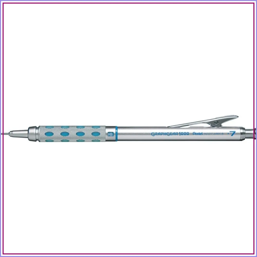 Professional 0.7mm Drafting Pencil with Lead Hardness Indicator, Blue
Professional 0.7mm Drafting Pencil with Lead Hardness Indicator, Blue