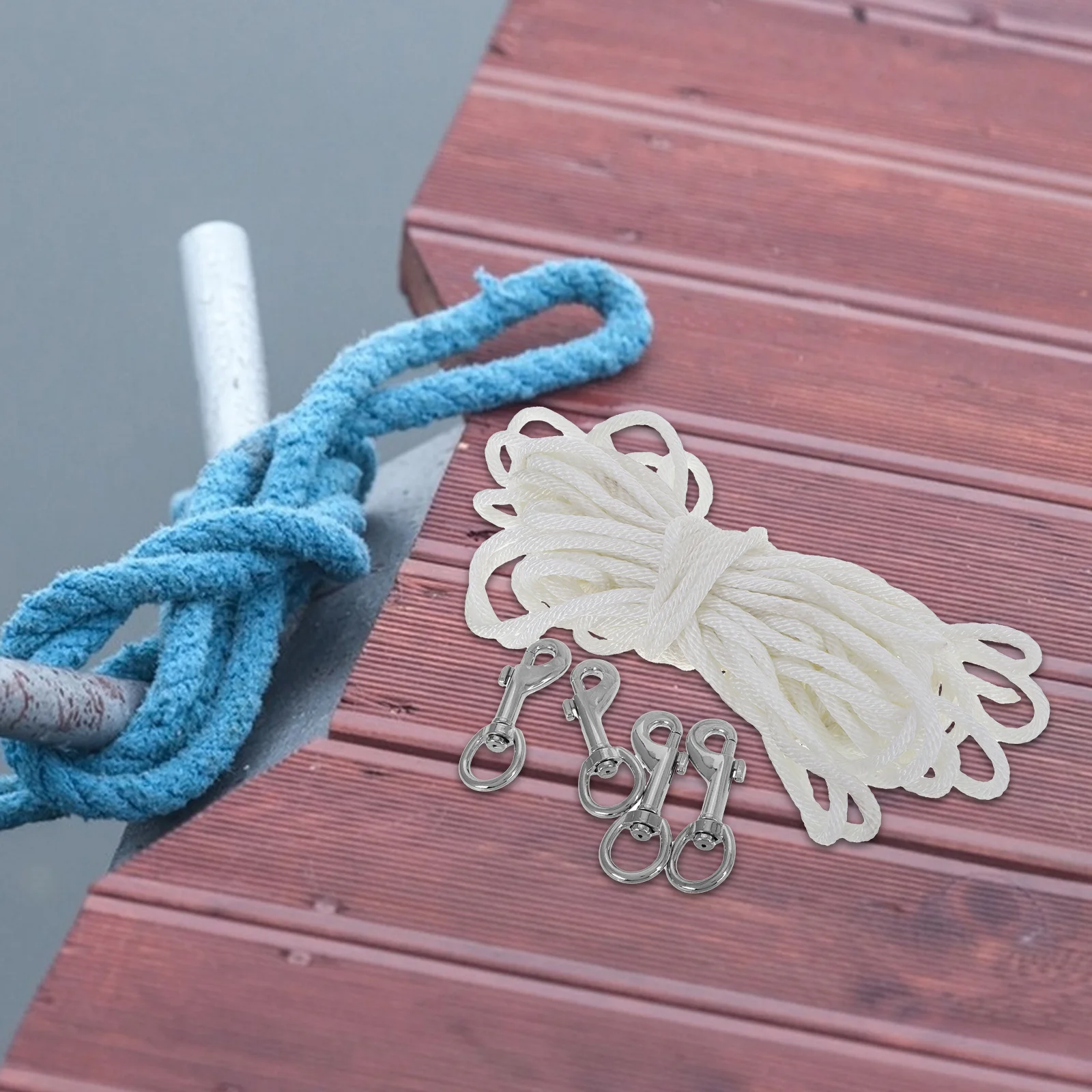 1Set Braided Nylon Flagpole Rope Kit Replacement Rope with Clips for Outdoor Flags Rv Garden Decorations Camping Flag
1Set Braided Nylon Flagpole Rope Kit Replacement Rope with Clips for Outdoor Flags Rv Garden Decorations Camping Flag