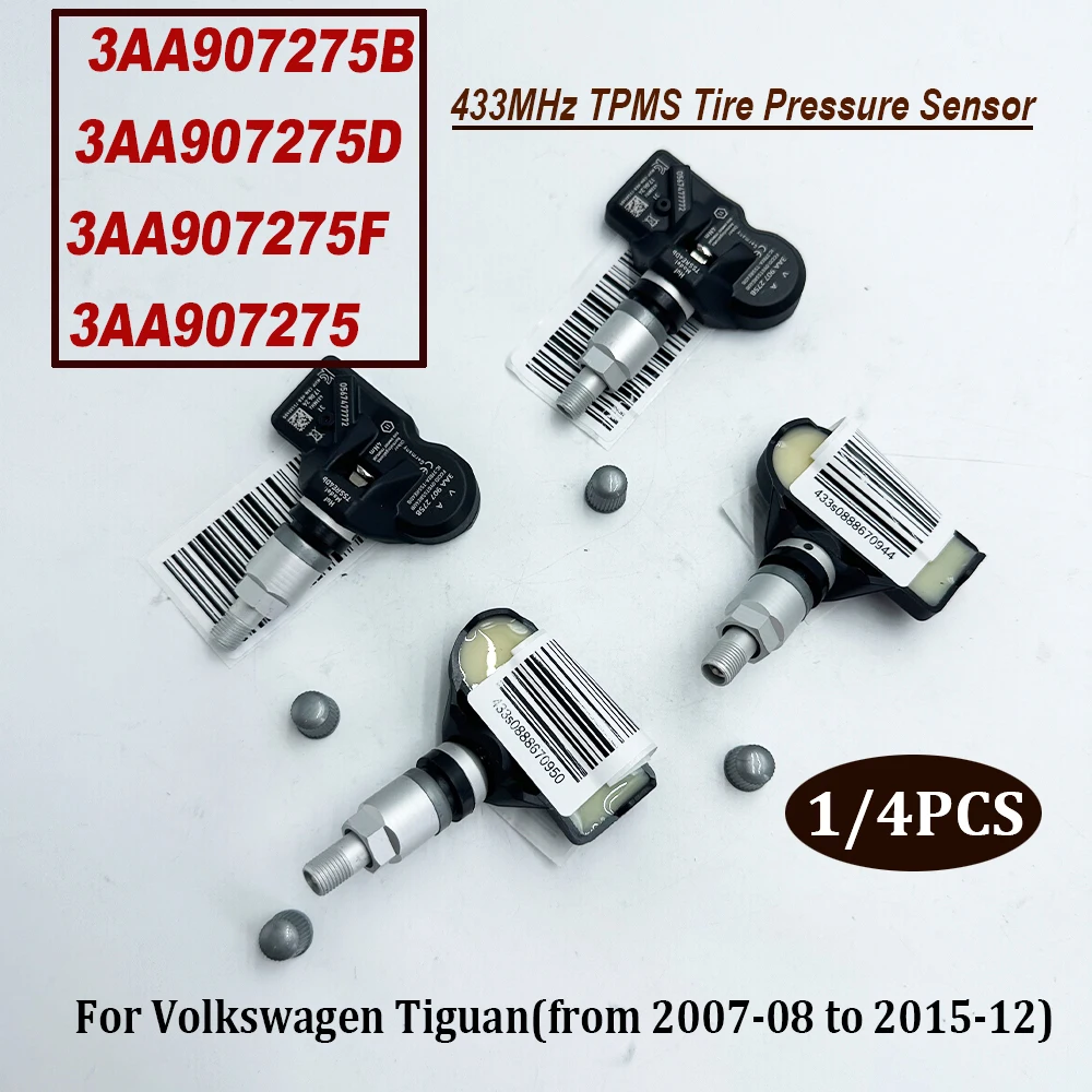 1/4 шт. 3AA907275B 3AA907275 TPMS 433 МГц датчик контроля давления в шинах 3AA907275F 3AA907275D для V-olkswagen Tiguan 2007-2015
1/4 шт. 3AA907275B 3AA907275 TPMS 433 МГц датчик контроля давления в шинах 3AA907275F 3AA907275D для V-olkswagen Tiguan 2007-2015
