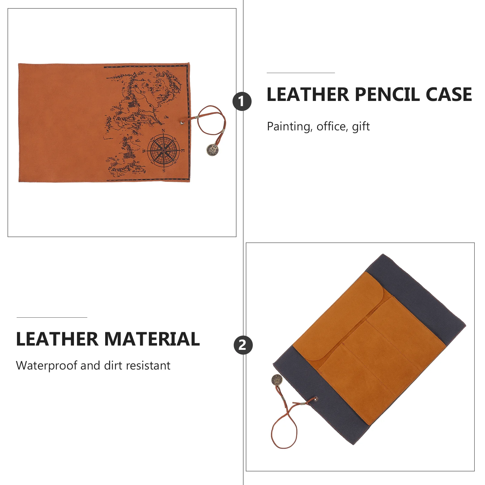 Retro Canvas Pen Bag Synthetic Map Cover Matte Finish Rolling Pencil Holder Nurse Pouch Portable Storage School Travel
Retro Canvas Pen Bag Synthetic Map Cover Matte Finish Rolling Pencil Holder Nurse Pouch Portable Storage School Travel