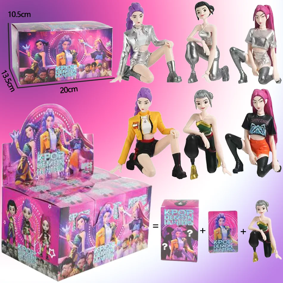 NEW Kpop Demon Hunter action figure toy Witch Hunt series of hand run with base of Rumi mila game collection gift
NEW Kpop Demon Hunter action figure toy Witch Hunt series of hand run with base of Rumi mila game collection gift