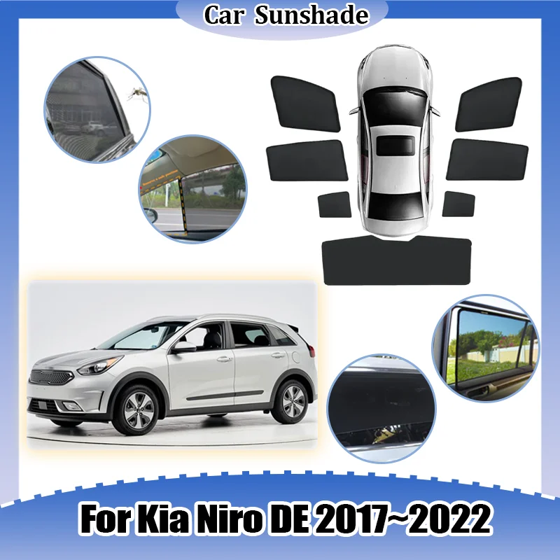 Car Sunshades For Kia Niro DE 2017 2018 2019 2020 2021 2022 Sun Shade Windshield Visor Privacy Curtain UV Protection Accessories
Car Sunshades For Kia Niro DE 2017 2018 2019 2020 2021 2022 Sun Shade Windshield Visor Privacy Curtain UV Protection Accessories