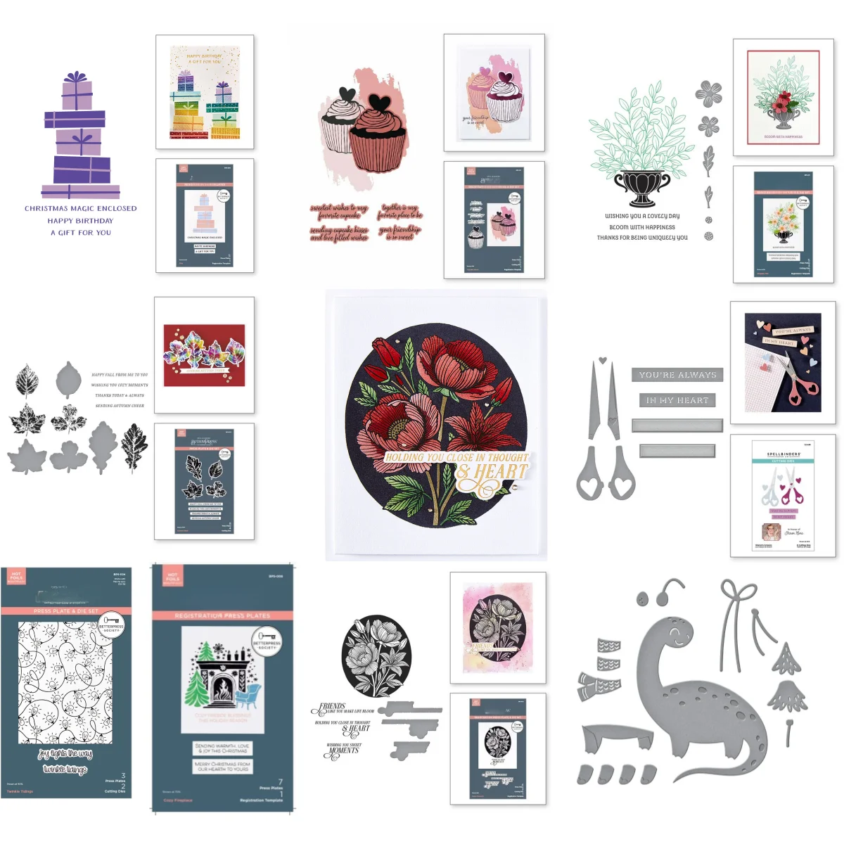 Christmas 2025 Cupcakes Dinosaur Fireplace Presents Hot Foil Metal Cutting Dies Stencil for DIY Making Card Scrapbook Decoration
Christmas 2025 Cupcakes Dinosaur Fireplace Presents Hot Foil Metal Cutting Dies Stencil for DIY Making Card Scrapbook Decoration