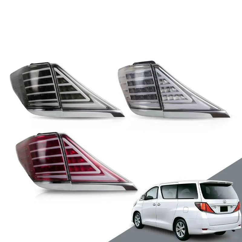 Автомобильный светодиодный задний фонарь для Toyota Alfa 2007-2013, дневные ходовые огни, указатель поворота, динамические задние фонари в сборе, освещение
Автомобильный светодиодный задний фонарь для Toyota Alfa 2007-2013, дневные ходовые огни, указатель поворота, динамические задние фонари в сборе, освещение