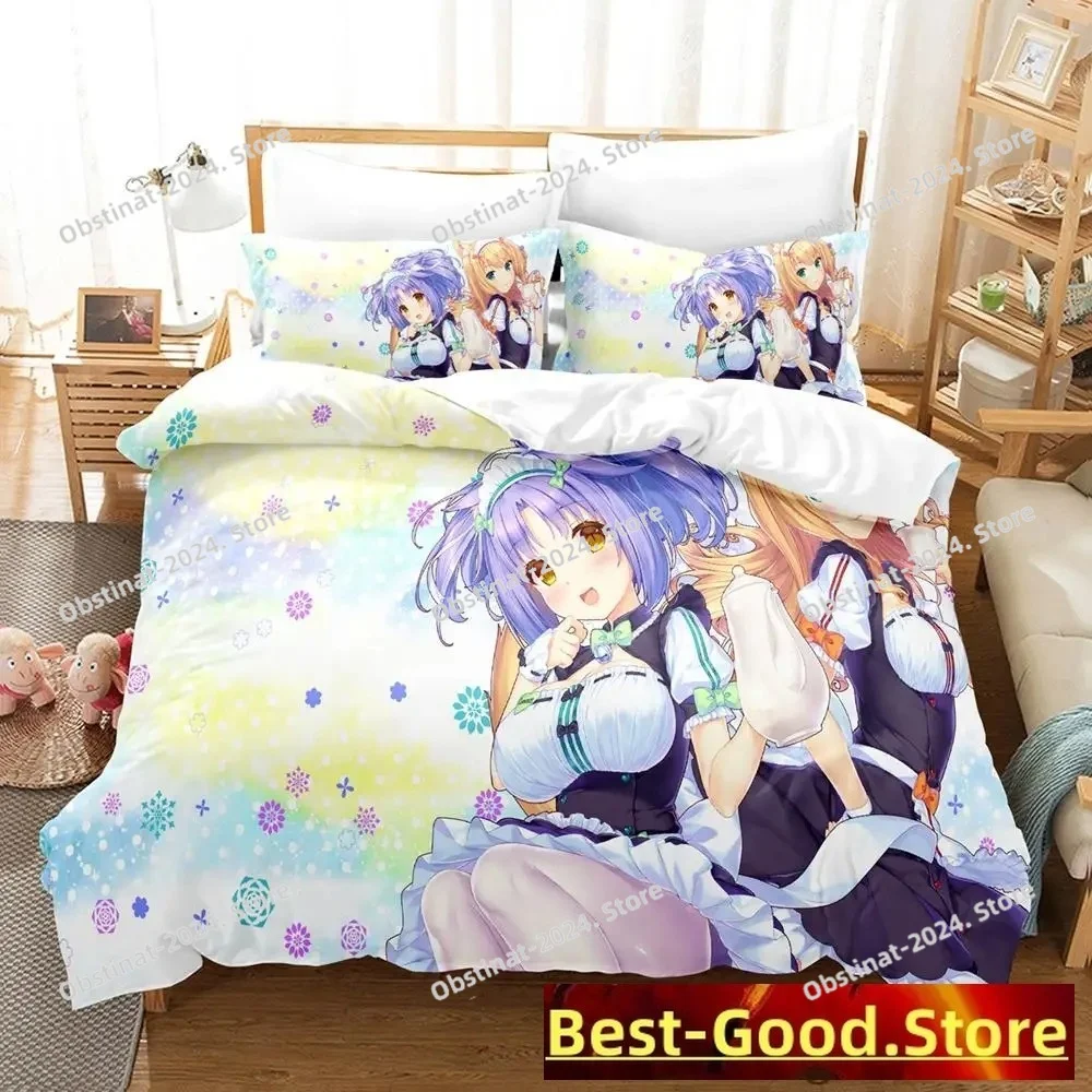 Kawaii Nekopara Bedding Set Single Twin Full Queen King Size Bed Set Aldult Kid Bedroom Duvetcover Sets Anime parure de lit Bed
Kawaii Nekopara Bedding Set Single Twin Full Queen King Size Bed Set Aldult Kid Bedroom Duvetcover Sets Anime parure de lit Bed