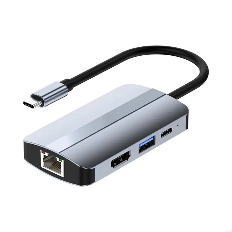 G8DB алюминиевого сплава тип C HUB HDMI-совместимый USB Splitter RJ45 Docking Station
G8DB алюминиевого сплава тип C HUB HDMI-совместимый USB Splitter RJ45 Docking Station