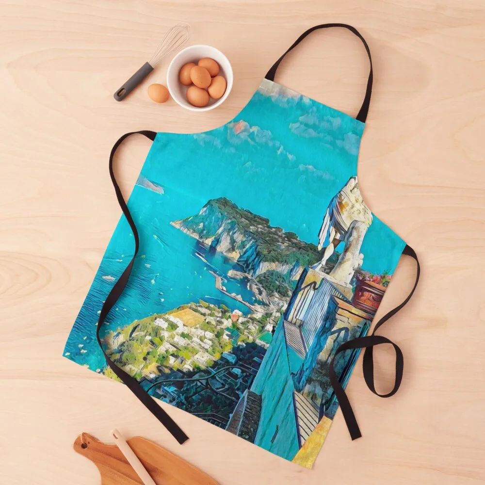 Summer in Capri Apron Kitchen Special Accessories Kitchenware Kitchen Things For Home Kitchen on the wall Apron
Summer in Capri Apron Kitchen Special Accessories Kitchenware Kitchen Things For Home Kitchen on the wall Apron