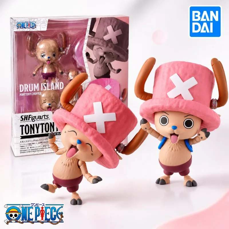 Bandai SHF One Piece Tony Tony Chopper Drum Island Anime Figure Straw Hat Doctor Kawaii Mascot Action Figure Completed Toy Robot
Bandai SHF One Piece Tony Tony Chopper Drum Island Anime Figure Straw Hat Doctor Kawaii Mascot Action Figure Completed Toy Robot