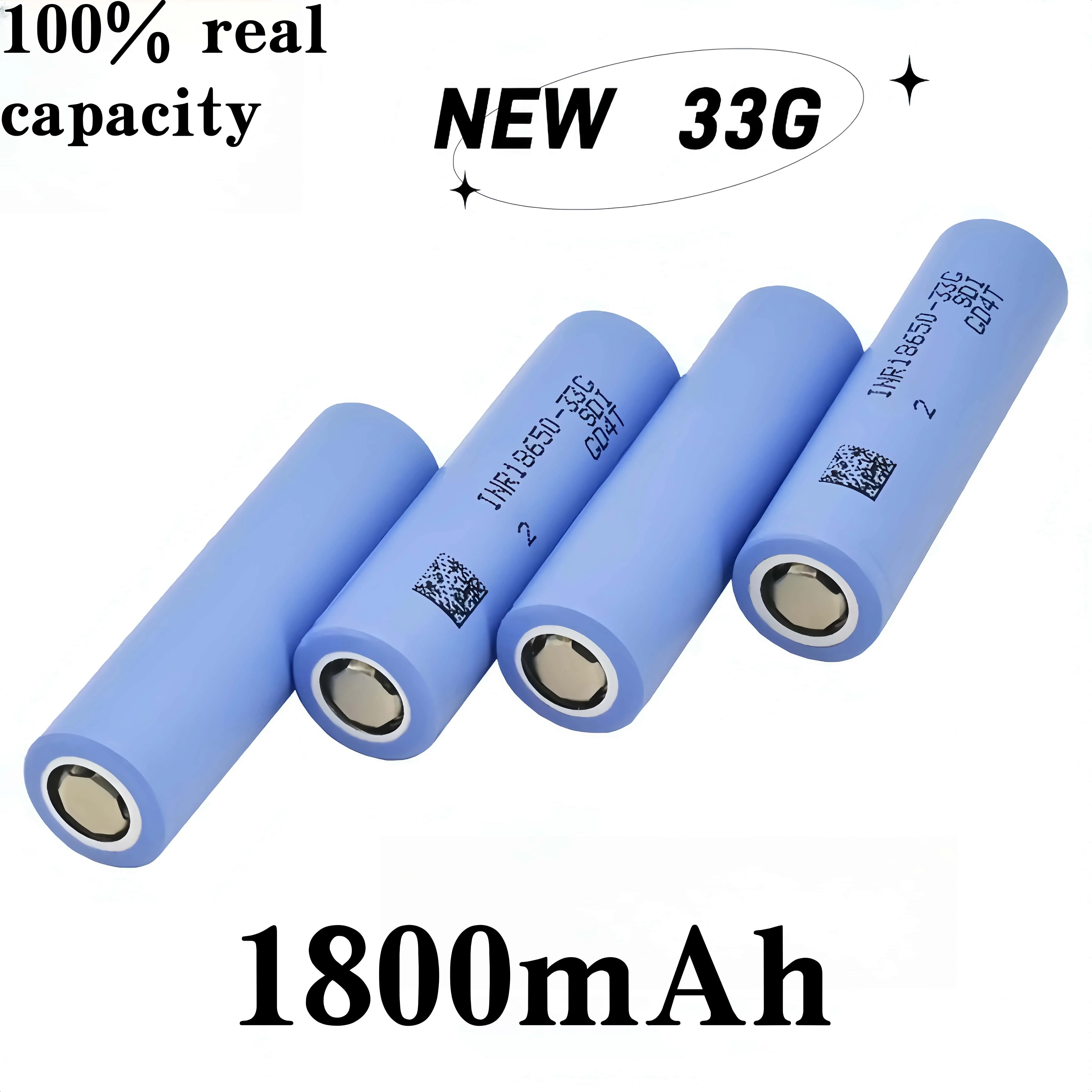 For Samsung 33G INR 18650 33G 3.7V1800mah 18650 Battery 20A Rechargeable Li-ion Battery Replacement Exteral Battery for Samsung
For Samsung 33G INR 18650 33G 3.7V1800mah 18650 Battery 20A Rechargeable Li-ion Battery Replacement Exteral Battery for Samsung