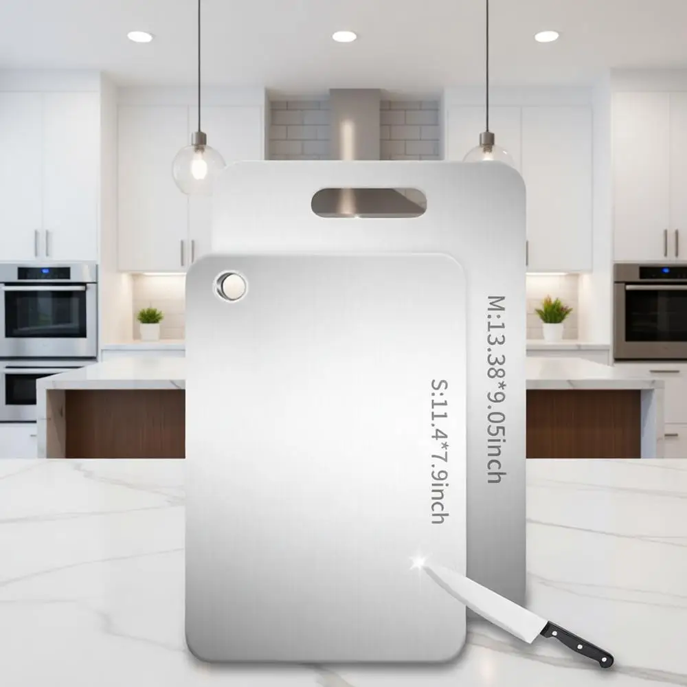 Модернизированная двухсторонняя титановая разделочная доска 2025 года — нетоксичная, гигиеническая, прочная для использования в посудомоечной машине
Модернизированная двухсторонняя титановая разделочная доска 2025 года — нетоксичная, гигиеническая, прочная для использования в посудомоечной машине