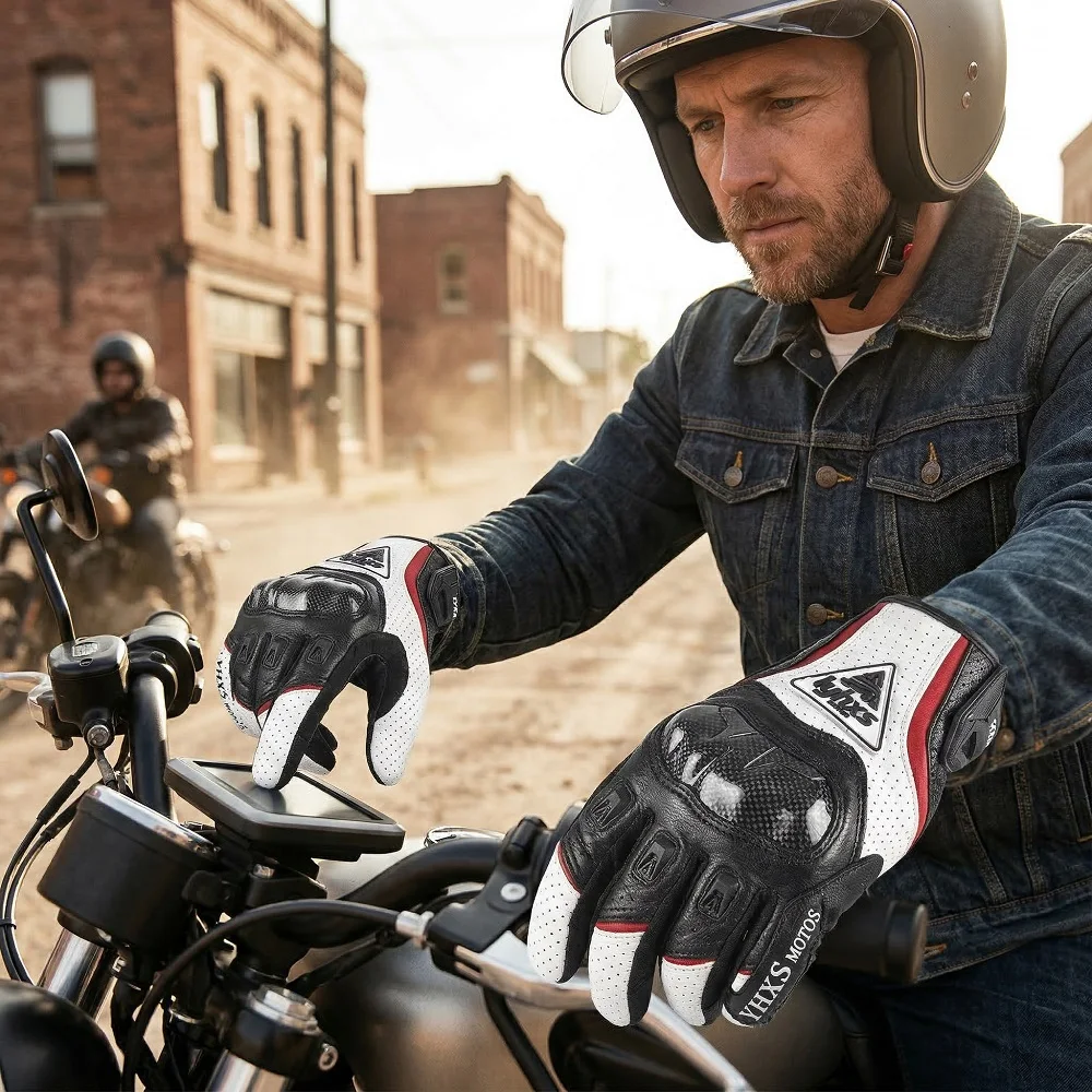 Motorcycle Racing Gloves Equipment Leather Carbon Protection Moto Cross Dirtbiker Riding Motocross Motorcyclist Cycling Glove
Motorcycle Racing Gloves Equipment Leather Carbon Protection Moto Cross Dirtbiker Riding Motocross Motorcyclist Cycling Glove