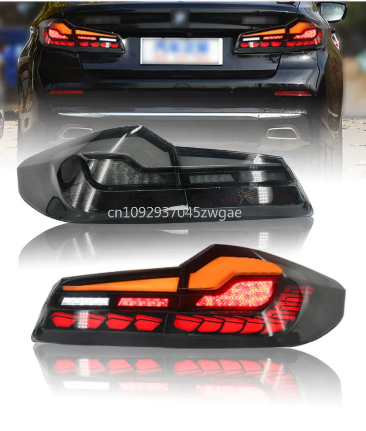 Modified Dragon Scale LED Tail Light For BMW 5 Series G30 G38 2010-2019 New Red Lens Yellow Light Rear Lamp Tail Lamp Assembly
Modified Dragon Scale LED Tail Light For BMW 5 Series G30 G38 2010-2019 New Red Lens Yellow Light Rear Lamp Tail Lamp Assembly