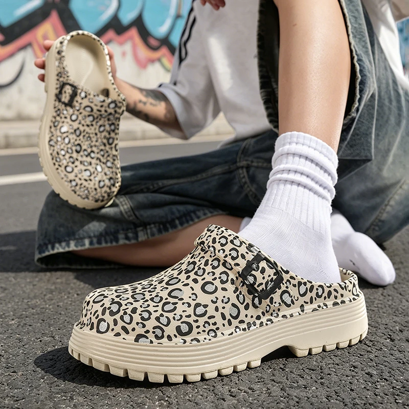 Fashion Slippers Shoes Men Outdoor Lightweight Anti-slip Flat Sole Shoes Men Water-resistant Breathable Casual Shoes Men
Fashion Slippers Shoes Men Outdoor Lightweight Anti-slip Flat Sole Shoes Men Water-resistant Breathable Casual Shoes Men