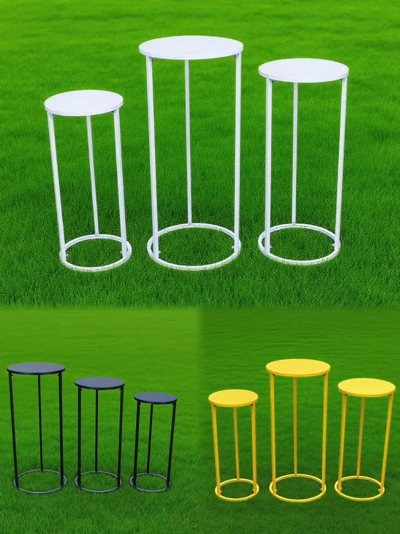3pcs Wedding Iron Cylinder Dessert Table, Wedding Stage Cake Table, Road Guide Props, Birthday Party, EChristmas Party Stand
3pcs Wedding Iron Cylinder Dessert Table, Wedding Stage Cake Table, Road Guide Props, Birthday Party, EChristmas Party Stand