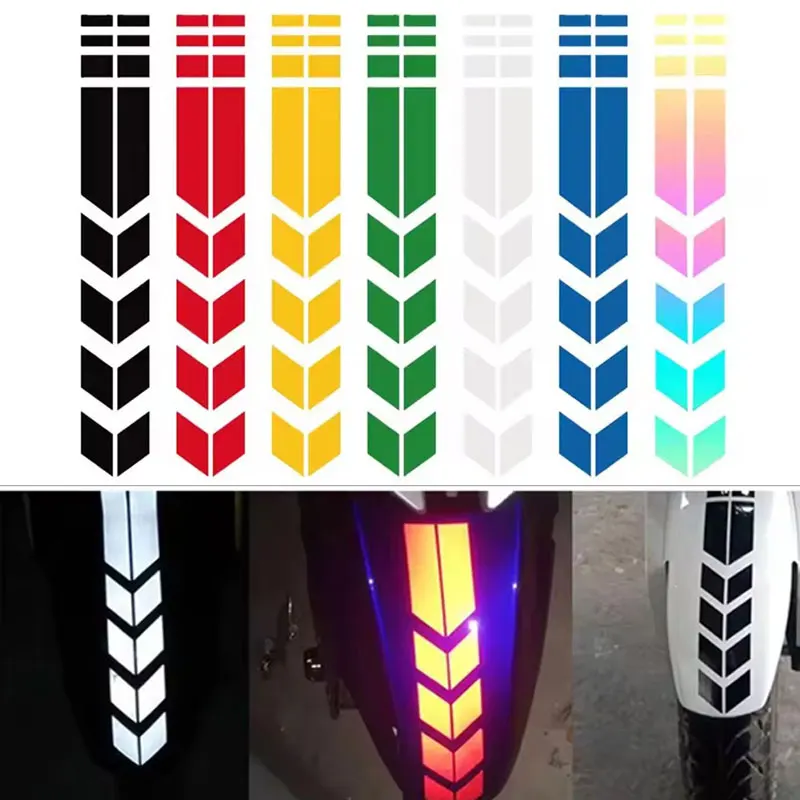 3PCSMotorcycle Riding Reflective Stickers Bicycle Fender Tire Glow-in-the-dark Stickers Night Riding Safety Reflective Stickers
3PCSMotorcycle Riding Reflective Stickers Bicycle Fender Tire Glow-in-the-dark Stickers Night Riding Safety Reflective Stickers