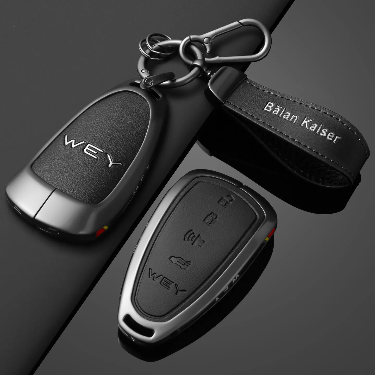 Zinc Alloy Leather Car Remote Key Case Cover for WEY Lanshan Smart Drive 2023-2026 Protector Shell Keychain Accessories
Zinc Alloy Leather Car Remote Key Case Cover for WEY Lanshan Smart Drive 2023-2026 Protector Shell Keychain Accessories