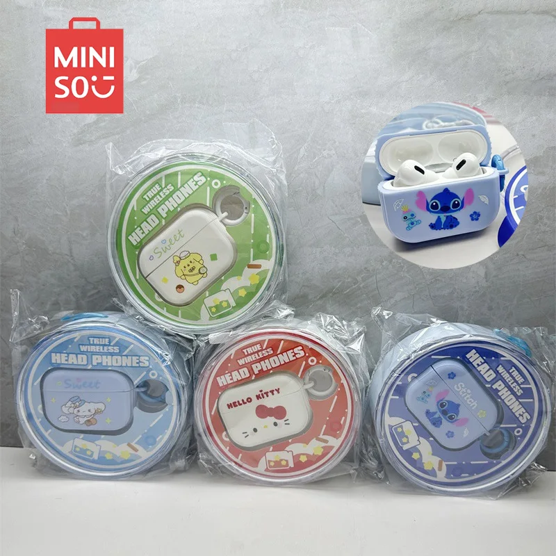 Miniso Sanliou Kulomi Bluetooth Earphones Stitch High Quality Wireless Gaming Sports Noise cancelling Earphones
Miniso Sanliou Kulomi Bluetooth Earphones Stitch High Quality Wireless Gaming Sports Noise cancelling Earphones