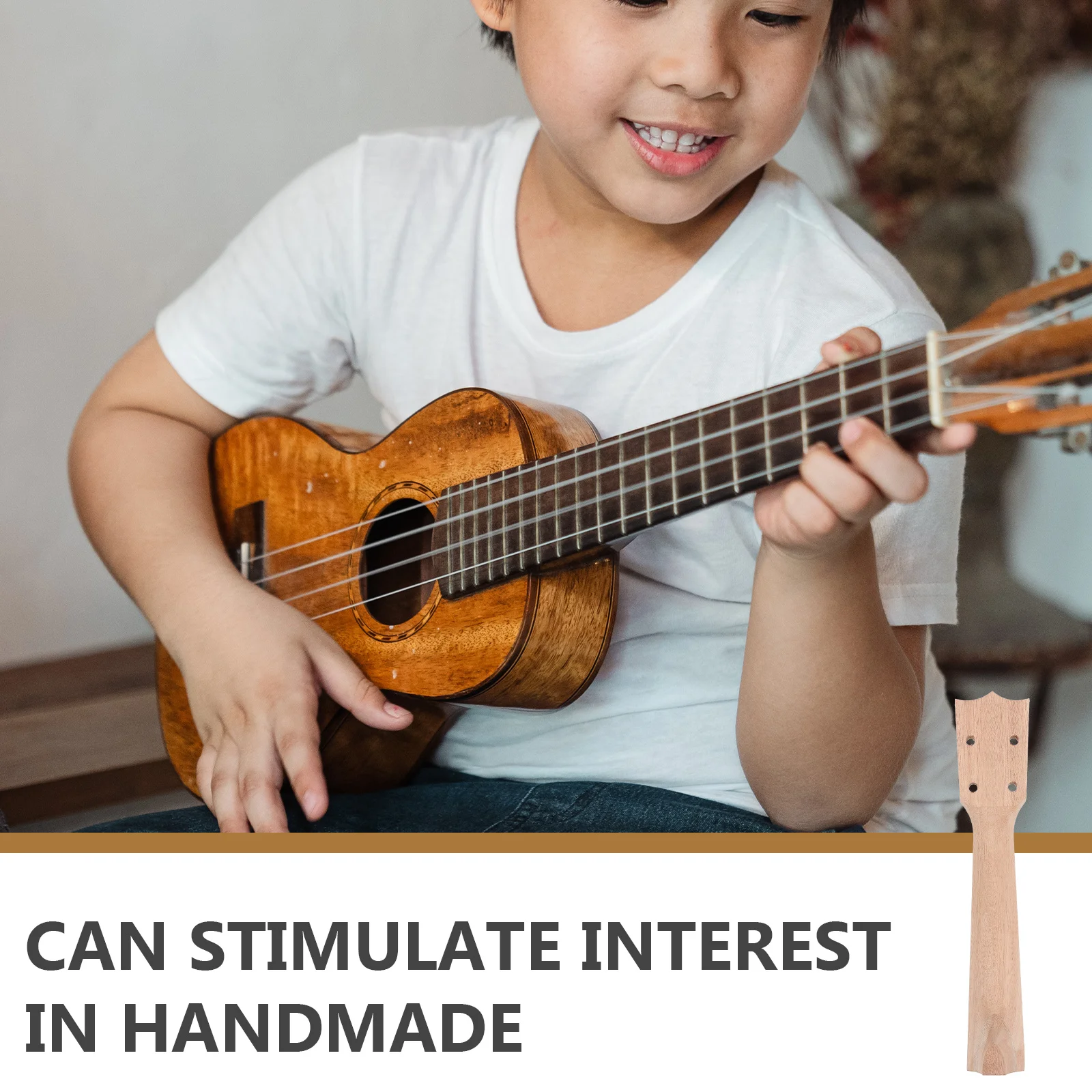 Ukulele Neck for Handwork Fiddle Accessories Blank Musical Instrument Accessory
Ukulele Neck for Handwork Fiddle Accessories Blank Musical Instrument Accessory