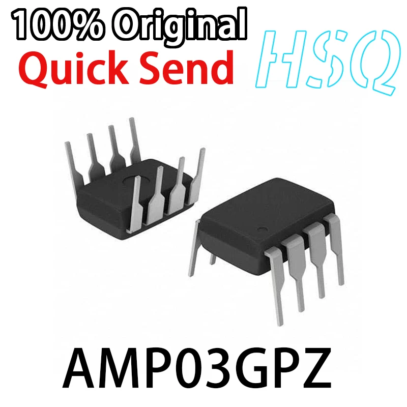 1PCS New Original AMP03GP DIP-8 Direct-plug AMP03GPZ Amplifier Integrated Block IC
1PCS New Original AMP03GP DIP-8 Direct-plug AMP03GPZ Amplifier Integrated Block IC