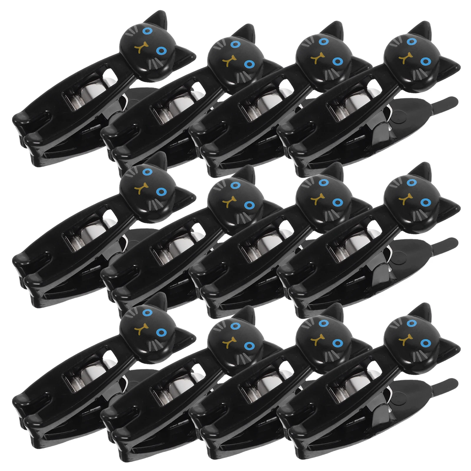 12pcs Cute Cat Shaped Bag Cartoon Paper Clips Memo Holders Food Storage Clips Snack Sealers Desktop Organizers Multifunctional 
12pcs Cute Cat Shaped Bag Cartoon Paper Clips Memo Holders Food Storage Clips Snack Sealers Desktop Organizers Multifunctional
