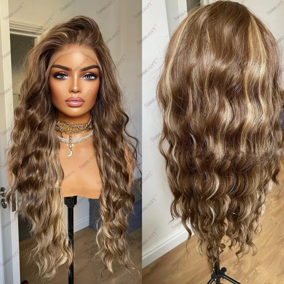 Highlight Blonde Human Hair Deep Wave 5x5 HD Lace Closure Wigs Glueless Wig with Band Chestnut Brown Blonde Natural Hairline Wig
Highlight Blonde Human Hair Deep Wave 5x5 HD Lace Closure Wigs Glueless Wig with Band Chestnut Brown Blonde Natural Hairline Wig