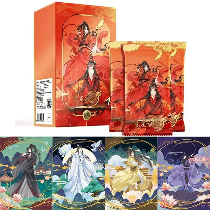 Оригинальная карта Mo Dao Zu Shi, золотые юбилейные праздничные карты Wei Wuxian Lan Wangji, коллекция персонажей аниме, карты, игрушки, подарки
Оригинальная карта Mo Dao Zu Shi, золотые юбилейные праздничные карты Wei Wuxian Lan Wangji, коллекция персонажей аниме, карты, игрушки, подарки