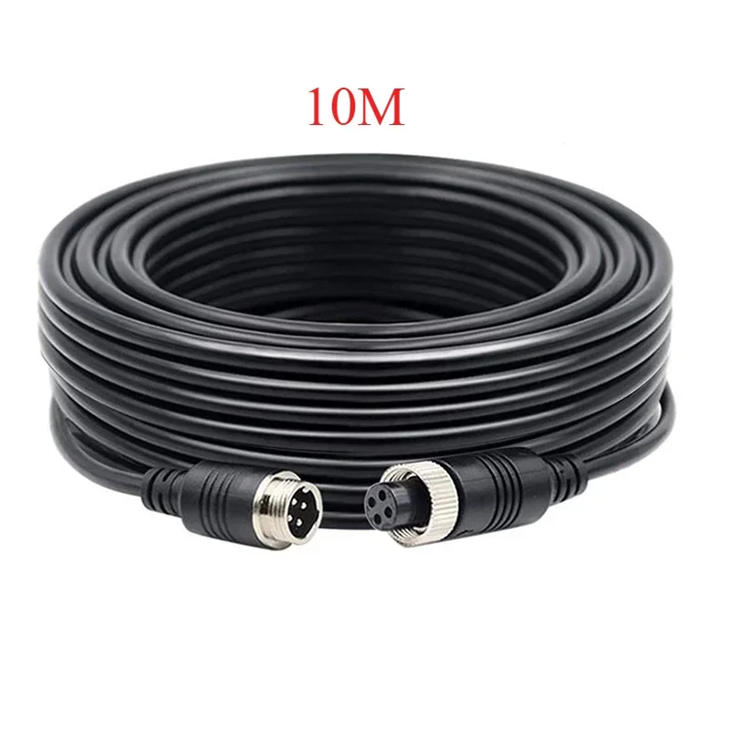 4Pin Extension Cable 5M/10M Car Aviation Cable Backup Camera Video Power Wire For CCTV System Truck Bus Vehicle Monitor Cord
4Pin Extension Cable 5M/10M Car Aviation Cable Backup Camera Video Power Wire For CCTV System Truck Bus Vehicle Monitor Cord
