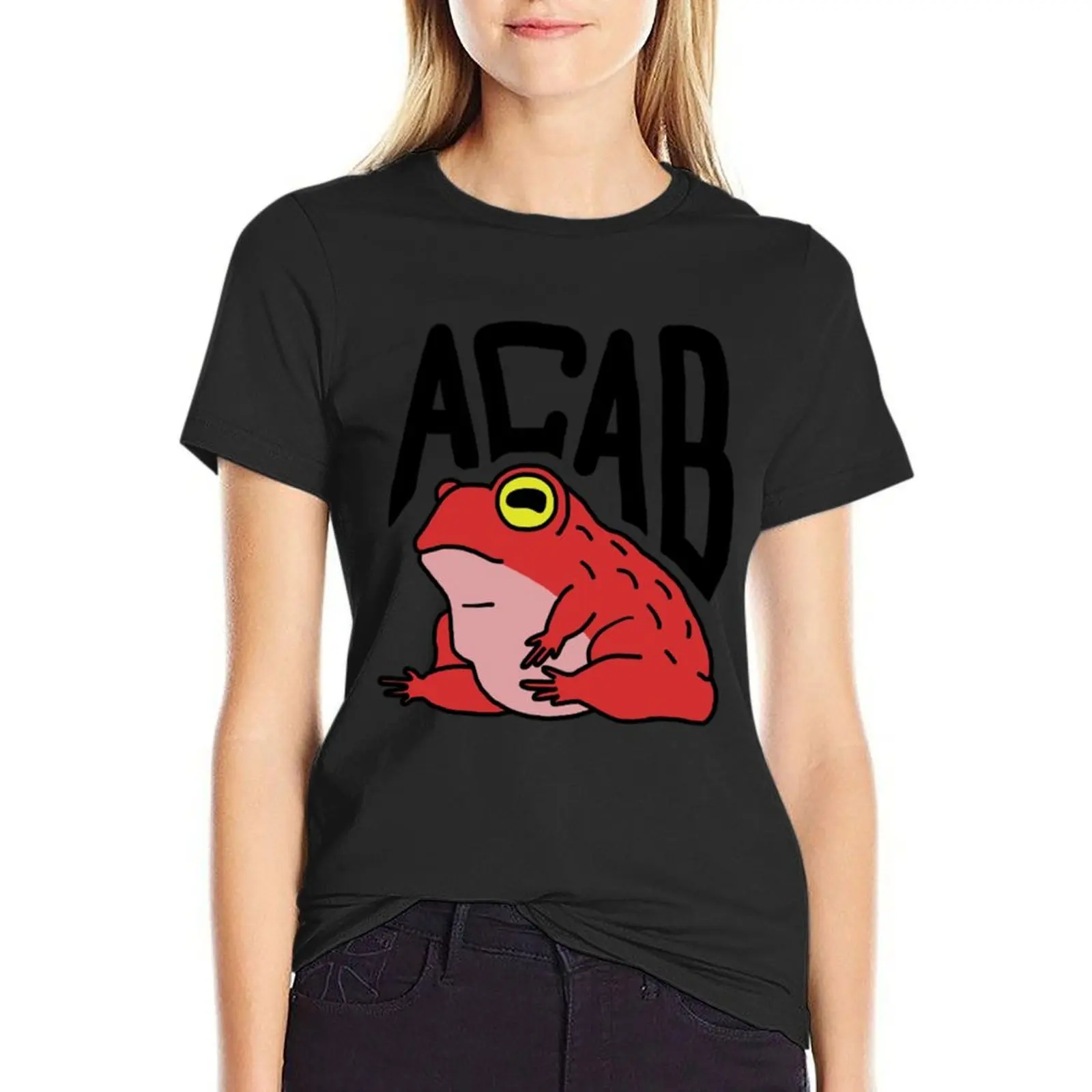 ACAB Frog T-Shirt quick-drying graphics shirts graphic tees summer clothes Woman fashion
ACAB Frog T-Shirt quick-drying graphics shirts graphic tees summer clothes Woman fashion