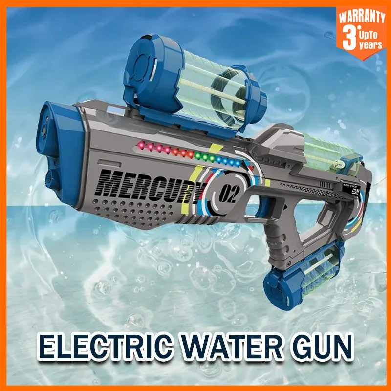 Kid Summer Electric Water Gun Fully Automatic Continuous Shooting Water Guns Pool Beaches Toy for Children
Kid Summer Electric Water Gun Fully Automatic Continuous Shooting Water Guns Pool Beaches Toy for Children