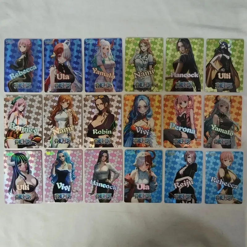 Аниме One Piece SGP карты Hancock Nami Yamato Robin Uta Perona Vivi коллекционные карты подарки на Рождество и день рождения детские игрушки
Аниме One Piece SGP карты Hancock Nami Yamato Robin Uta Perona Vivi коллекционные карты подарки на Рождество и день рождения детские игрушки