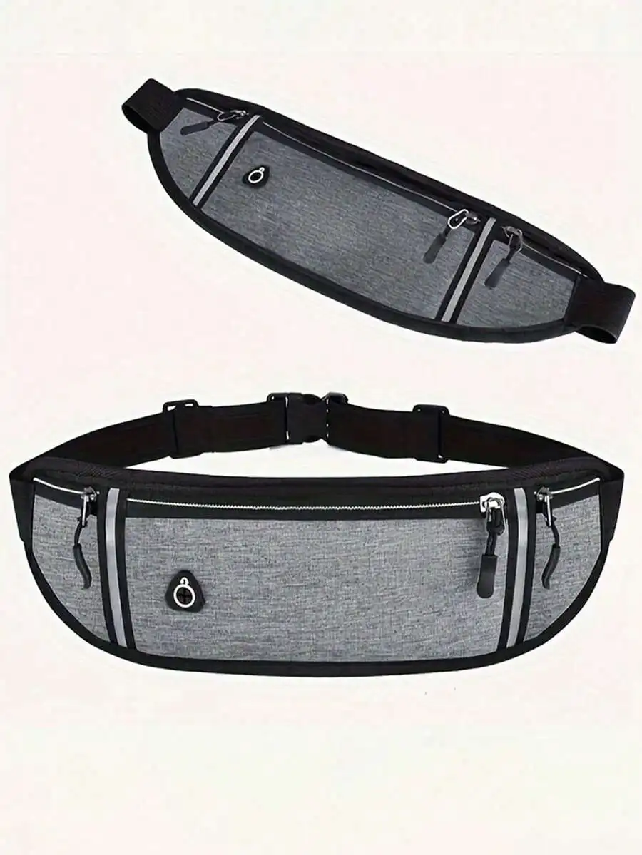 Lightweight Waterproof Unisex Waist Bag For Running Gym Hiking Cycling — Holds Phone Keys Cards Coin Purse, Large Capacity
Lightweight Waterproof Unisex Waist Bag For Running Gym Hiking Cycling — Holds Phone Keys Cards Coin Purse, Large Capacity